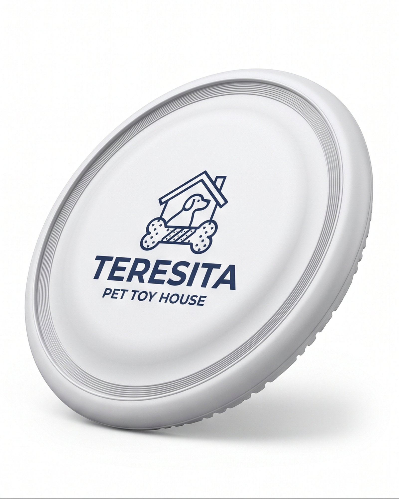 Teresita Discount II Inc Dog Flying Disc - White - Image 2